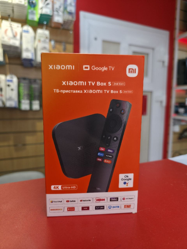 Смарт приставка Xiaomi TV Box S 2nd Gen